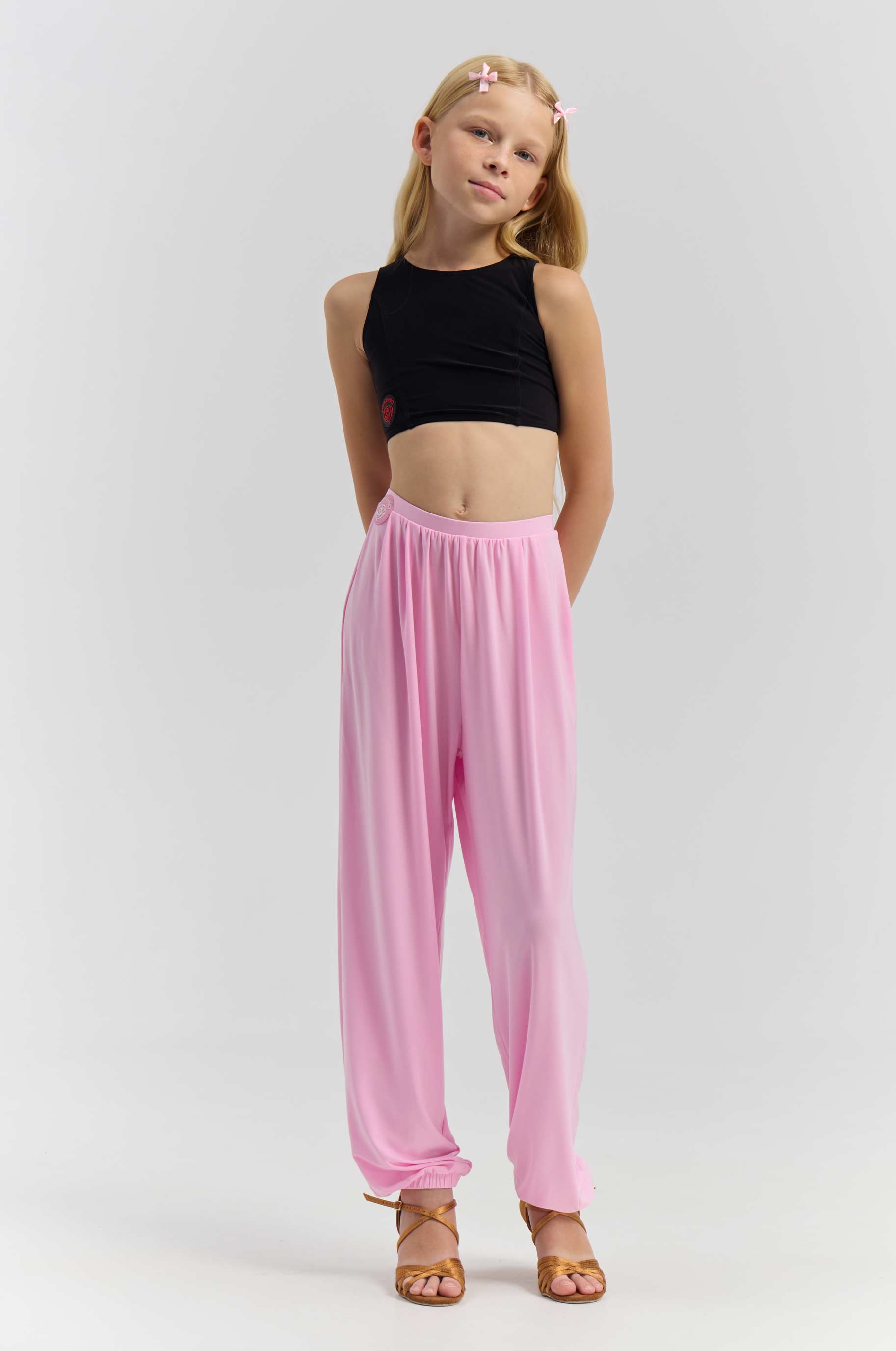 Trouserd Classic Latin Pink Kid