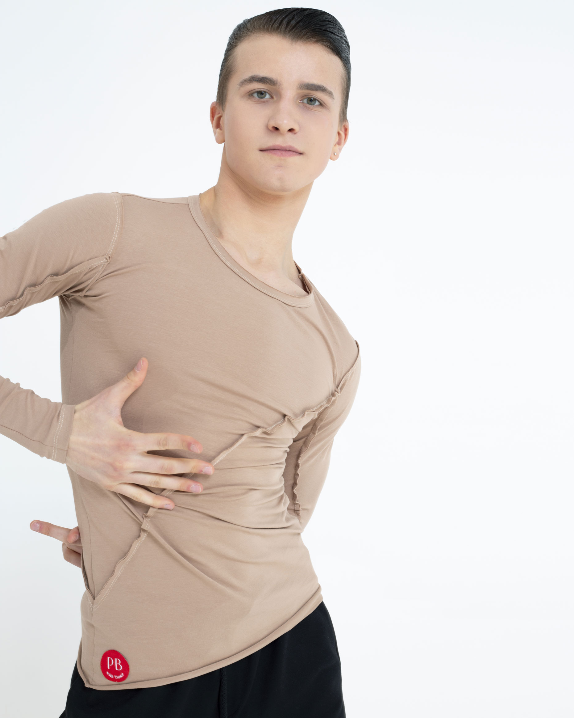 Jacket Assimetria Nude