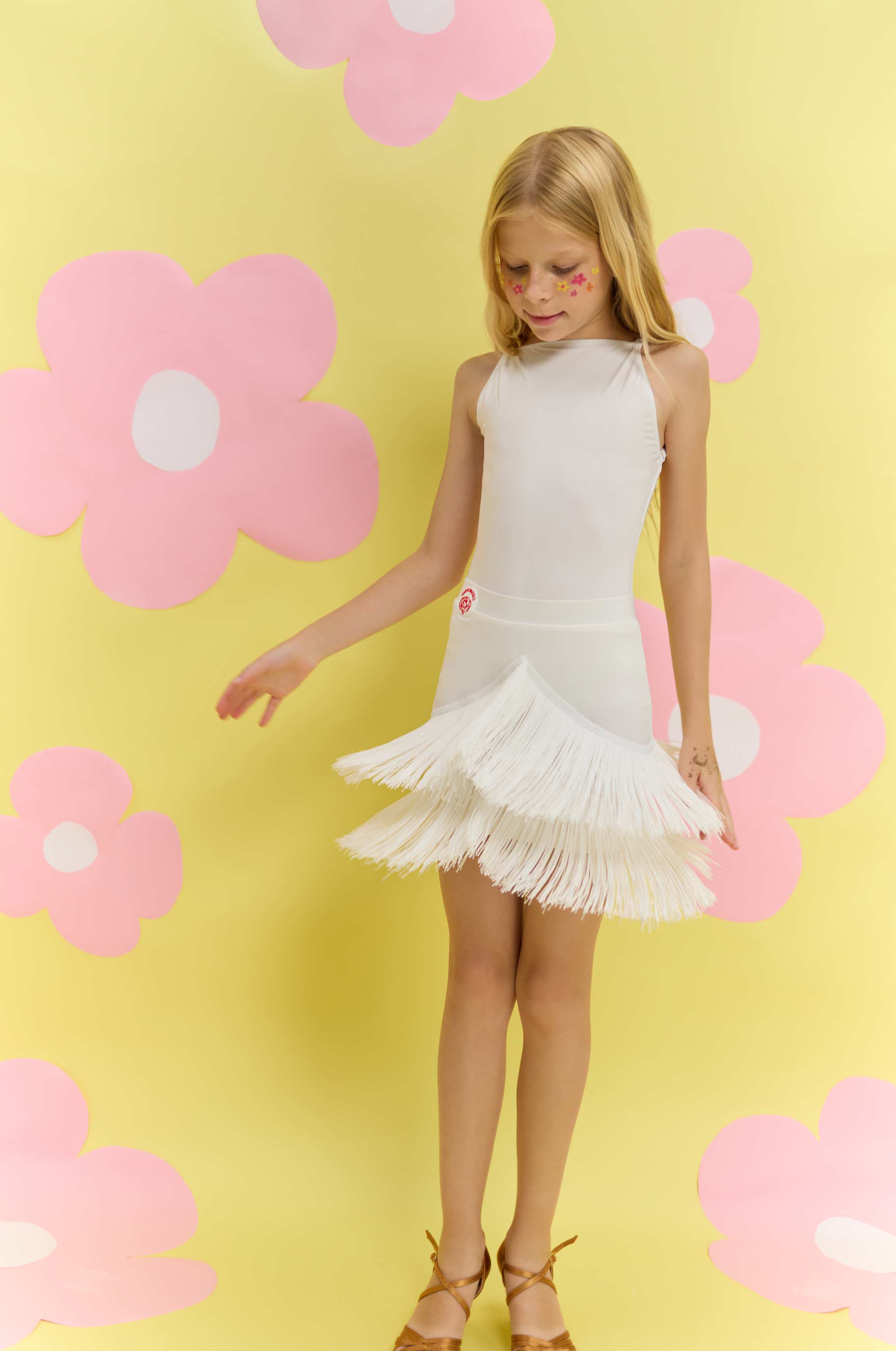 Skirt Montana White Kid Skirt Montana White Kid